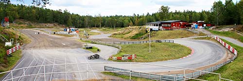 Klubbhuset för Haninge Motorklubb