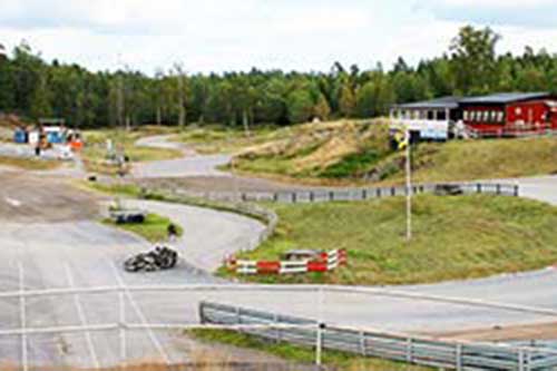 Klubbhuset för Haninge Motorklubb