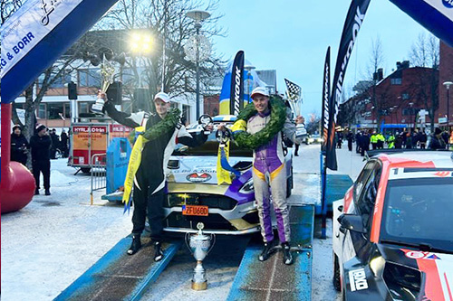 Prisutdelning av vinterpokalen